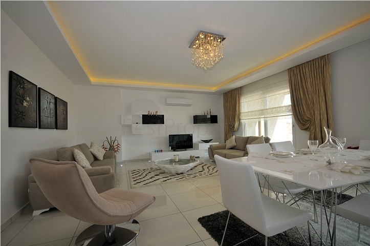 شقق بإطلالات بانورامية في جيكجيللي/ألانيا