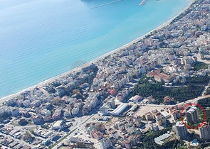 شقق بإطلالات بانورامية في جيكجيللي/ألانيا