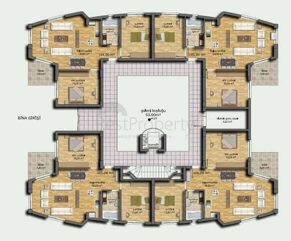 مجمع مميز فاخر في كونايلتي – أنطاليا 