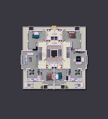 شقق في قلب أوبا / ألانيا