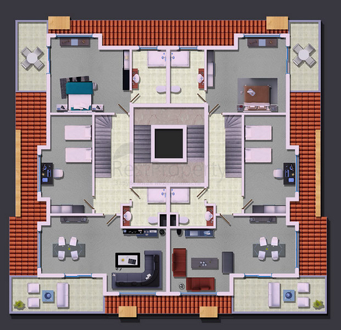 شقق في قلب أوبا / ألانيا