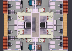 شقق في قلب أوبا / ألانيا