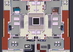 شقق في قلب أوبا / ألانيا