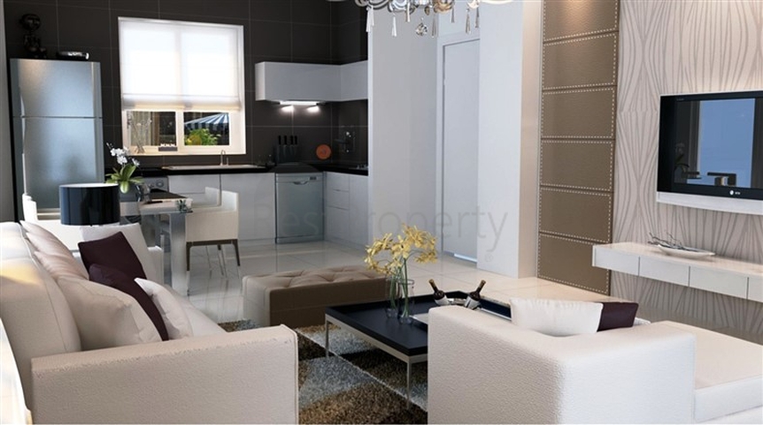 شقق مطلة على البحر في سيدا في مجمع مع مسبح