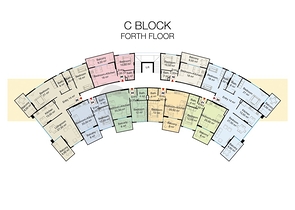 شقق بمساحات واحجام مختلفة للبيع 