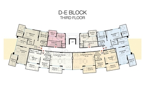 شقق بمساحات واحجام مختلفة للبيع 