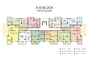 شقق بمساحات واحجام مختلفة للبيع 