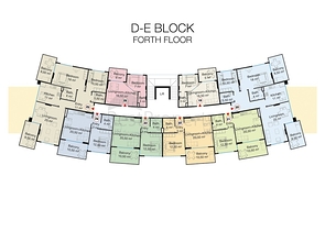 شقق بمساحات واحجام مختلفة للبيع 