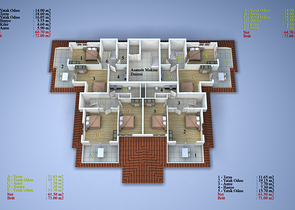 شقق للبيع في كيستيل / الانيا 