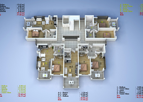 شقق للبيع في كيستيل / الانيا 