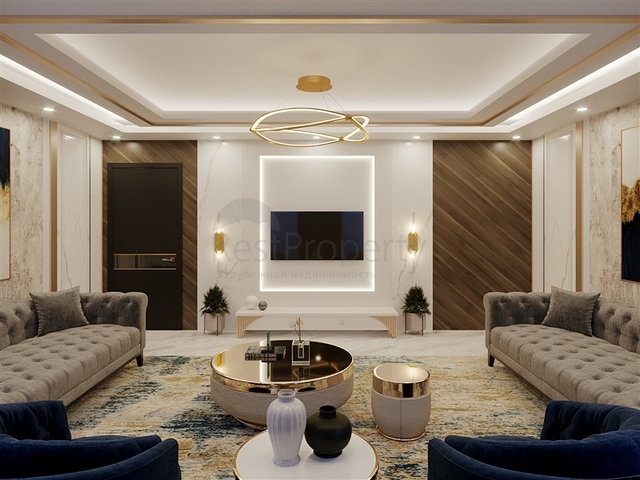 فيلا 6+1 مطلة على البحر في منطقة كارجيجاك