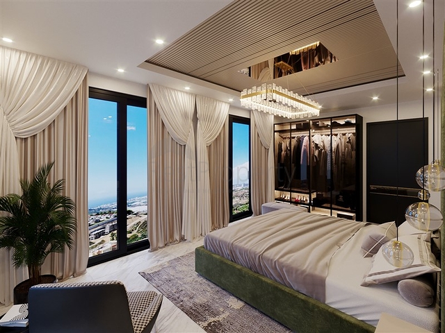 فيلا 6+1 مطلة على البحر في منطقة كارجيجاك