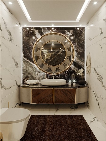 فيلا 6+1 مطلة على البحر في منطقة كارجيجاك