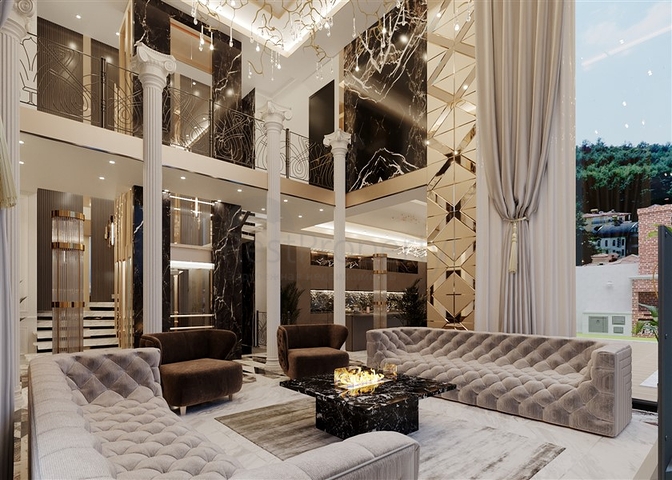 فيلا 6+1 مطلة على البحر في منطقة كارجيجاك