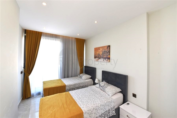 شقة من غرفتي نوم مع إطلالة بانورامية على البحر