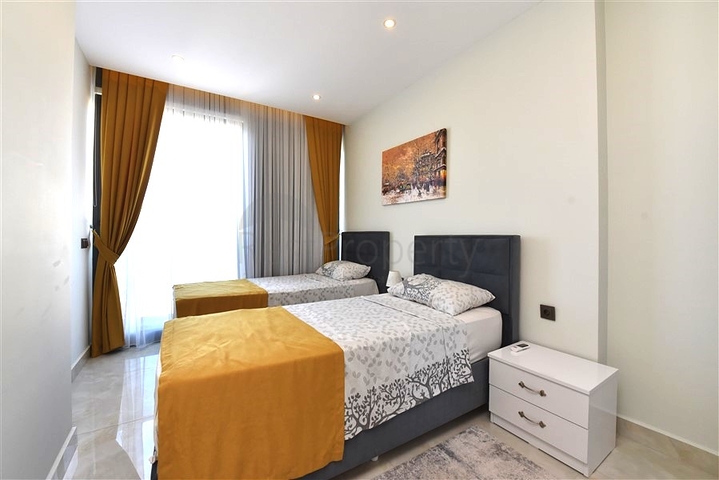 شقة من غرفتي نوم مع إطلالة بانورامية على البحر