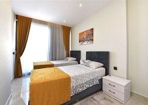 شقة من غرفتي نوم مع إطلالة بانورامية على البحر