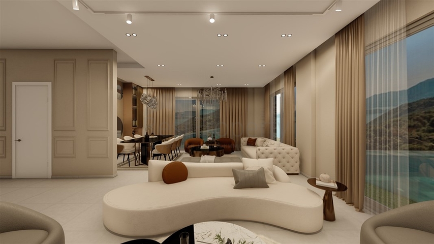 فيلا فاخرة في وسط ألانيا