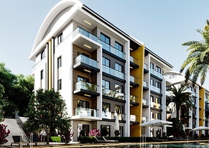 شقة 1+1 في منطقة أوكورجالار