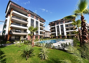 دوبلكس فاخرة -4 غرف وصالة - مفروشة بأناقة -ضمن مجمع انيق -في اوبا / الانيا 