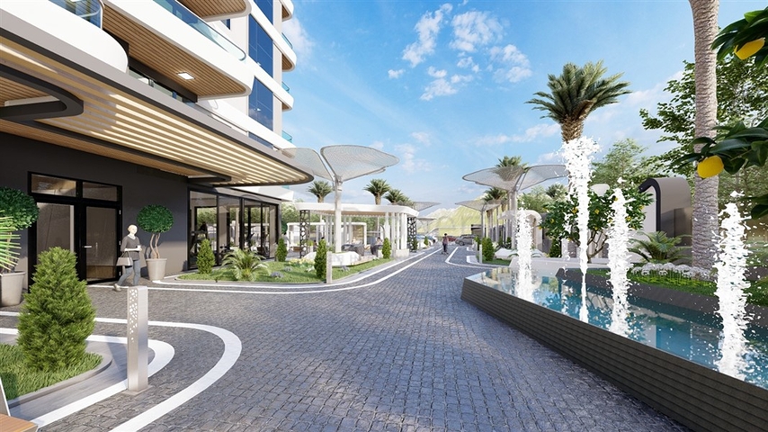 بنتهاوس 2+1 في مجمع جديد في وسط محمودلار