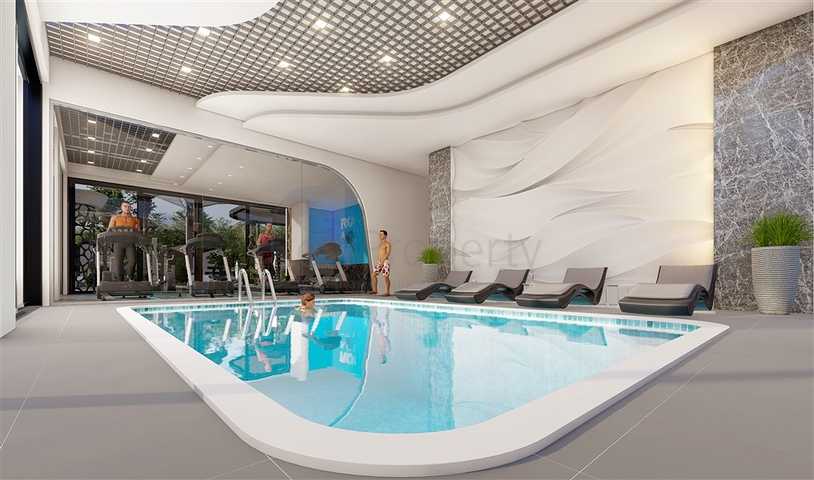 بنتهاوس 2+1 في مجمع جديد في وسط محمودلار