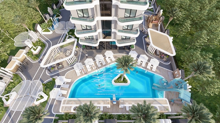 بنتهاوس 2+1 في مجمع جديد في وسط محمودلار