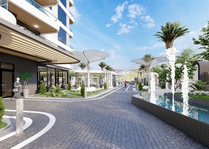 بنتهاوس 2+1 في مجمع جديد في وسط محمودلار