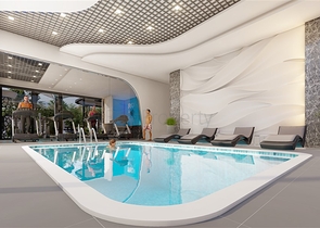 بنتهاوس 2+1 في مجمع جديد في وسط محمودلار