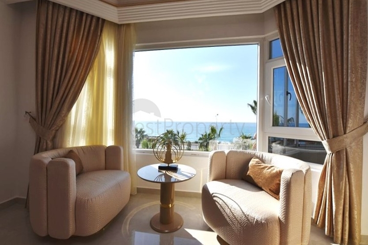 شقة مريحة 2 + 1 مطلة على البحر في توسمورا