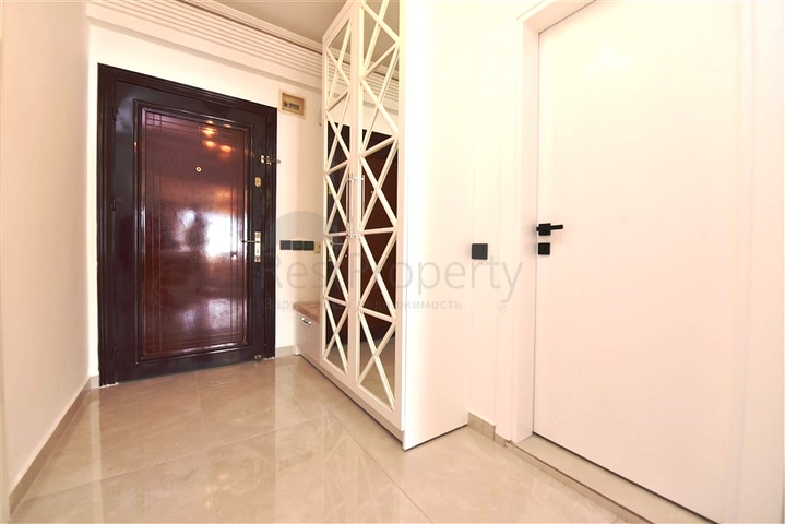 شقة مريحة 2 + 1 مطلة على البحر في توسمورا