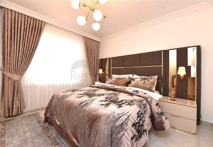 شقة مريحة 2 + 1 مطلة على البحر في توسمورا