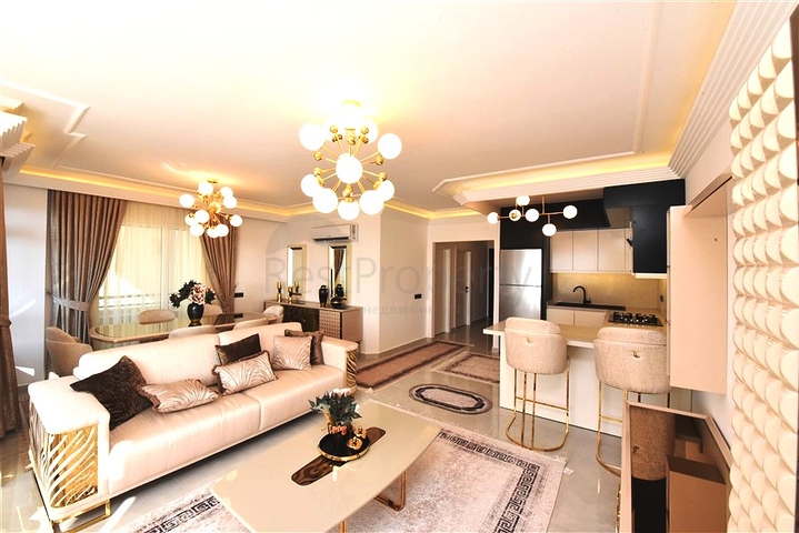 شقة مريحة 2 + 1 مطلة على البحر في توسمورا