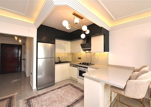 شقة مريحة 2 + 1 مطلة على البحر في توسمورا