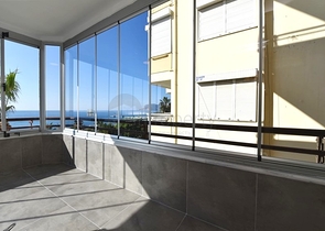 شقة مريحة 2 + 1 مطلة على البحر في توسمورا