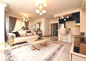 شقة مريحة 2 + 1 مطلة على البحر في توسمورا