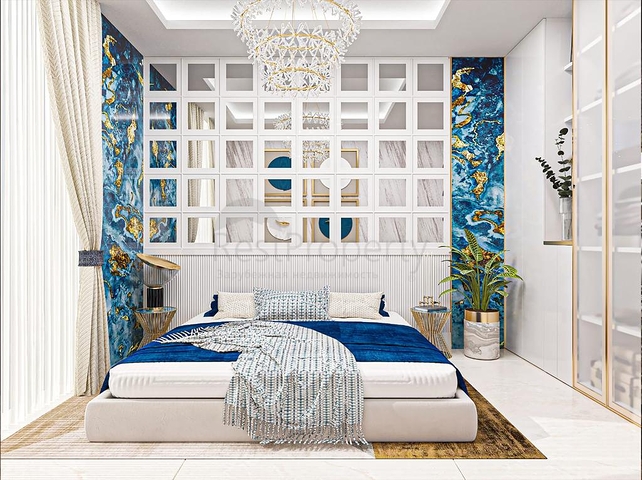 شقة استوديو في مجمع متميز في حي دميرتاش 