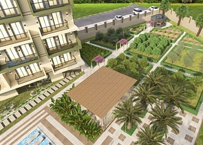 شقة استوديو في مجمع متميز في حي دميرتاش 