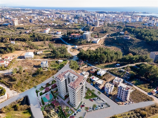 شقة 1+1 في مجمع قيد الإنشاء في أفسالار