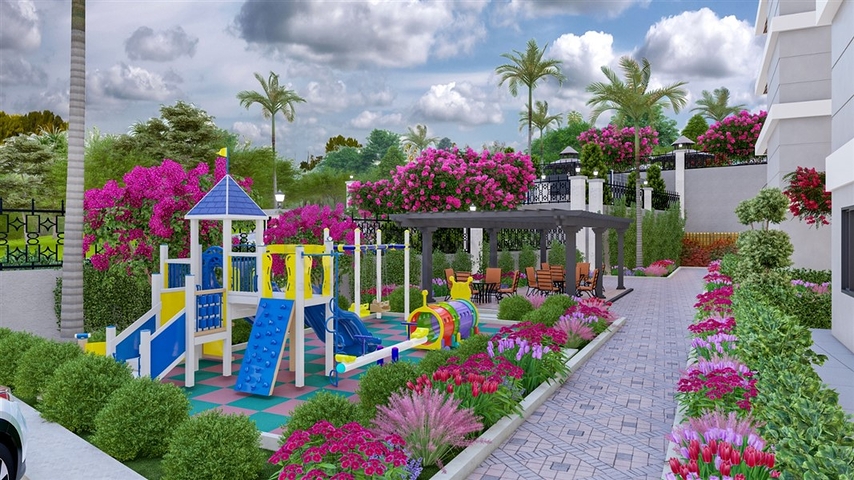 شقة 1+1 في مجمع قيد الإنشاء في أفسالار