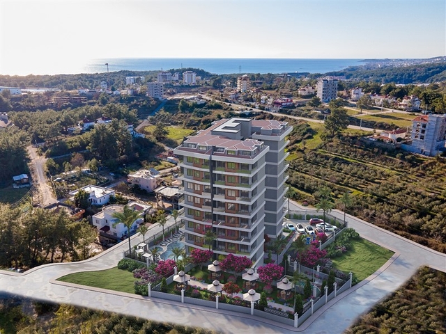 شقة 1+1 في مجمع قيد الإنشاء في أفسالار