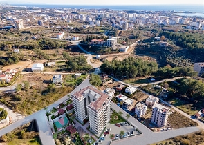 شقة 1+1 في مجمع قيد الإنشاء في أفسالار