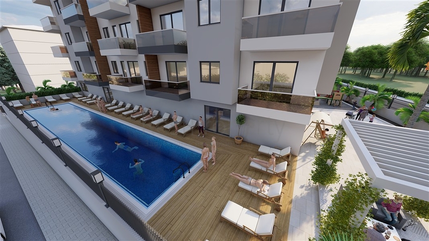 مشروع مجمع سكني جديد في منطقة أفسلار الشعبية