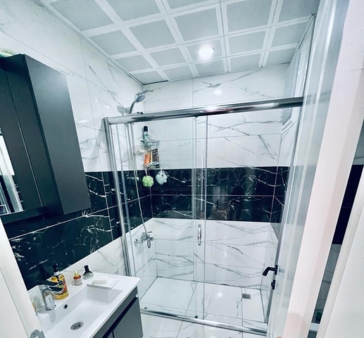 شقة مفروشة بغرفة نوم واحدة على بعد 700 متر من البحر في غازي باشا