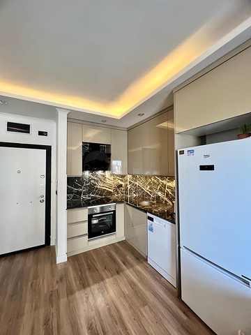 شقة مفروشة بغرفة نوم واحدة على بعد 700 متر من البحر في غازي باشا