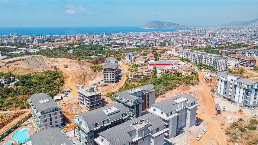 شقة 1+1 في مشروع مجمع سكني في أوبا