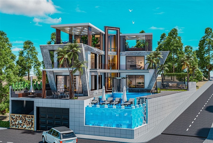 فيلا في منطقة النخبة كارجيجاك مع امكانية الحصول على الجنسية التركية