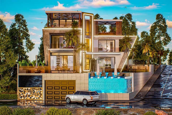 فيلا في منطقة النخبة كارجيجاك مع امكانية الحصول على الجنسية التركية