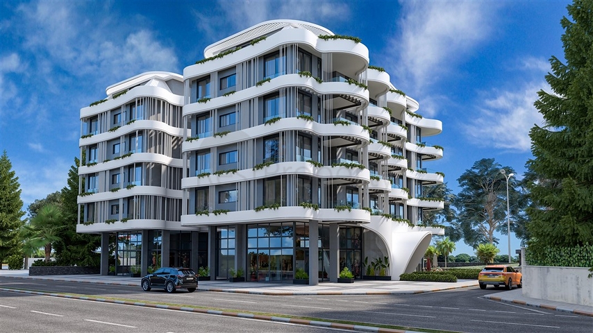 شقة من غرفتي نوم في مجمع سكني قيد الإنشاء في منطقة النخبة كارجيجاك