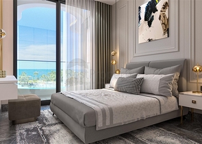 شقة من غرفتي نوم في مجمع سكني قيد الإنشاء في منطقة النخبة كارجيجاك